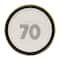 7" Cheers to 70 Paper Dinner Plates, 8ct. by Celebrate It™